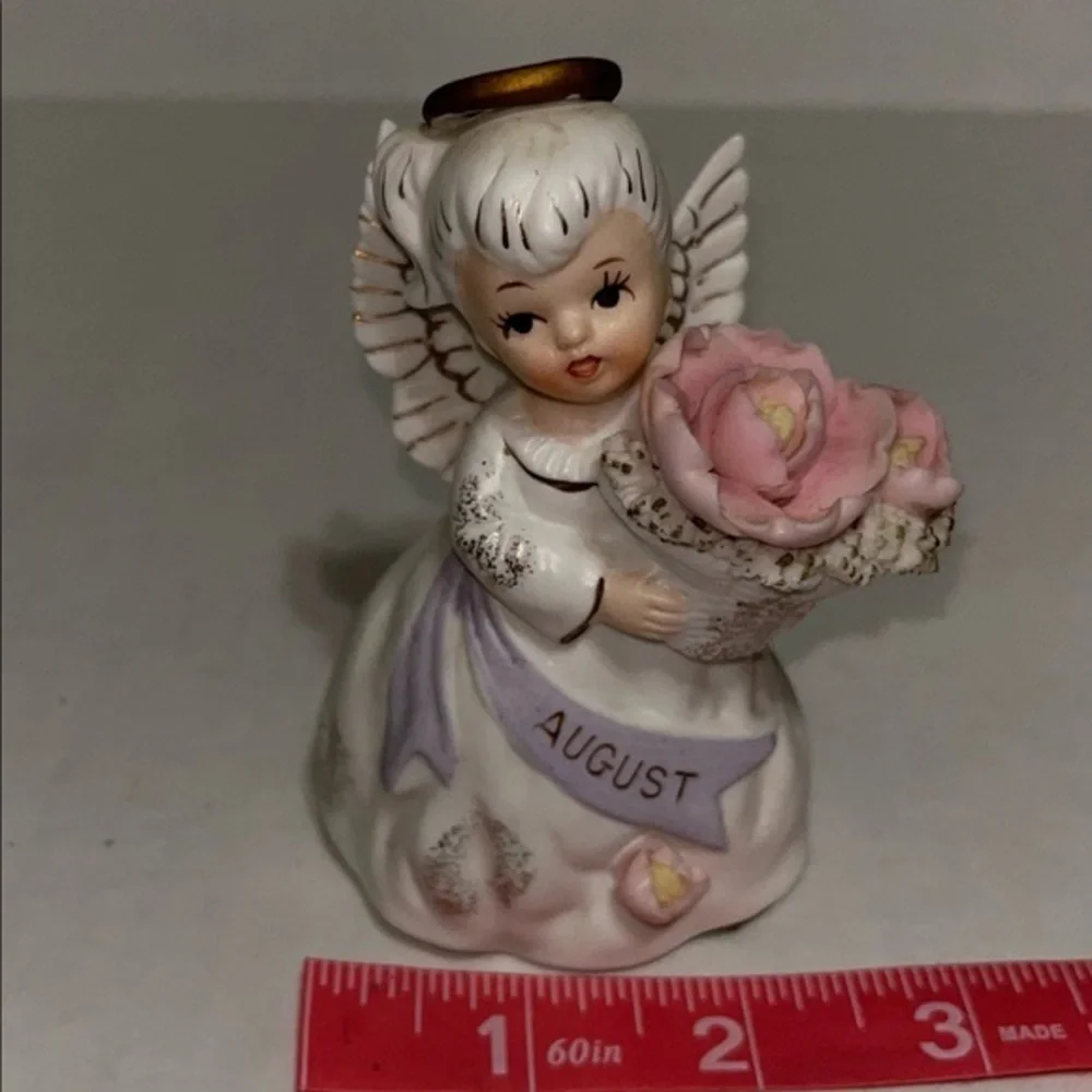 Vintage Lefton’s‎ August Angel Birthday Figurine